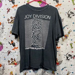vtg Y2K Joy Division Unknown Pleasures t shirt